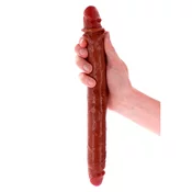 Get Real – Foreskin Silicone Double Dong 35 cm