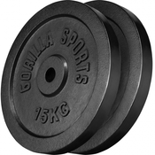 Gorilla Sports Željezni disk za šipke 0,5kg - 30 kg 30/31mm