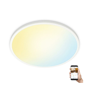 WiZ - LED prigušiva plafonska svetiljka SUPERSLIM LED/32W/230V bela Wi-Fi