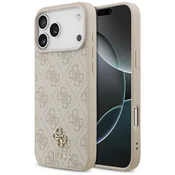 Ovitek Guess Hardcase 4G Small and Classic MagSafe za iPhone 17 Pro Max/18 Pro Max - pink
