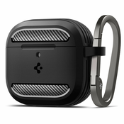 Ovitek Spigen Rugged Armor za Apple AirPods 4 - black