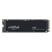 Disk SSD M.2 NVMe PCIe 5.0 1TB Crucial T705 2280 13600/10200MB/s s hladilnikom (CT1000T705SSD5)