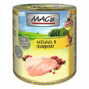 Varčno pakiranje MAC´s Cat 12x400 g - Kitten teletina & puranja srca