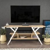 Hanah TV ormaric Minerva, 120x35x55 cm, hrast