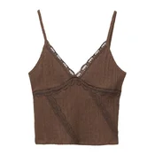 Pull&Bear Top PACIFIC rjava