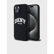 DKNY DKNY Liquid Silicone White Printed Logo MagSafe - ohišje za iPhone 11 (črno)