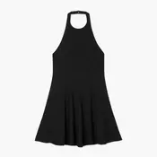 Cropp - Mini obleka z visokim deležem viskoze - črna
