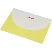 Patentni ovitek, A4, PP, z 2 žepoma, 200 mikronov, PANTA PLAST, pastelno rumen
