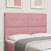 Vidaxl Vzglavje Roza 160 cm Žamet