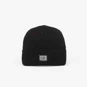 Kapa C.P. Company Extrafine Merino Wool Beanie Black Universal