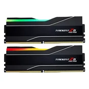 DDR5 128GB 6000MHz CL32 KIT (2x64GB) G.Skill RGB Trident Z5 Neo EXPO 1,4V PC črna (F5-6000J3244G64GX2-TZ5NR)