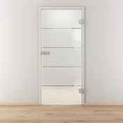 Novadoors Vrtljiva steklena vrata Nova 503 prozorna 824 x 1989 x 8 mm DIN desna