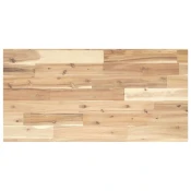 Površina za umivaonik neobradena 100x40x2 cm od drva bagrema