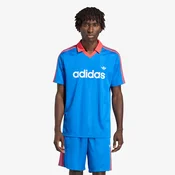 Dres adidas Archive Collar Engineered Jersey Blue L