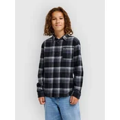 Quiksilver Motherfly Plaid Kids Shirt black motherfly