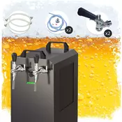 ich-zapfe Kompletni set STREAM 80K pivski točilni sistem z zračno črpalko in pretočnim hlajenjem, (5000216478)