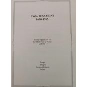 TESSARINI:SONATA OP.2 NO.11 FOR OBOE (FLUTE OR VIOLIN) AND B.C.