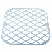 Vstavek za umivalnik (nerjaveče jeklo) 30x27cm plastika