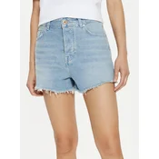 Mustang Jeans kratke hlače Carrie 1015223 Modra Regular Fit