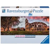 Ravensburger Panoramska sestavljanka Sončni zahod nad Kolosejem, Italija 1000 kosov