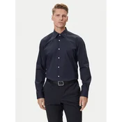BOSS Srajca H-Joe 50549923 Mornarsko modra Regular Fit