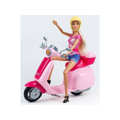 Masen Toys punčka na skuterju 32089