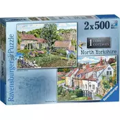 Puzzle 2x500 kos - Udobna hišica št. 1