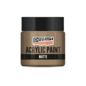 Akrilna barva mat - 50 ml - Mars rjava
