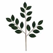 Rayher. Vejica z listi 66cm zelena, žametna
