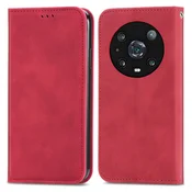 Rdeča Elegantna Flip torbica (Honor Magic 4 Pro 5G)