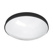 LED plafonsko svetlo CIRCLE za kupatilo, 36W, 230V, 4000K, precnik 45 cm, IP44, crno