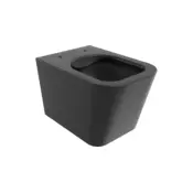 Mexen Teo wc školjka Rimless, črna mat - 3385XX85