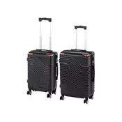 Set kofera na kotače TraveLux Urban IX, crni