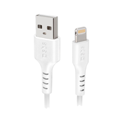 SBS podatkovni kabel, USB 2.0 na Lightning, 2 m, bijeli