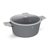 Kozica s pokrovom in titanovo površino Aspen 28cm 55556