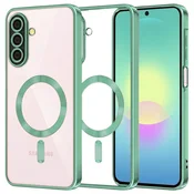 Ovitek Techsuit Luxury Crystal MagSafe za Samsung Galaxy A27 5G - light green