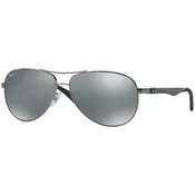 Ray-Ban RB8313 004/K6 Polarized Sivi/Srebrni