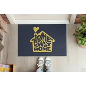 tulup.si Predpražnik Home sweet home Hiša in srce 90x60 cm