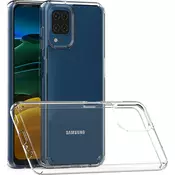 NoName TPU Ovitek 2mm za Samsung Galaxy A12/Galaxy M12/Galaxy F12/Galaxy A12 Nacho - Prozoren