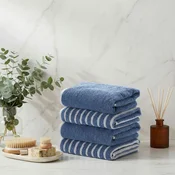 Lessentiel Maison Set peškira za ruke, 4 komada, Plavi