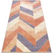 Rugsx Preproga FEEL 5673/17931 Srebrna kost bež/oranžn 80x150 cm Večbarvna