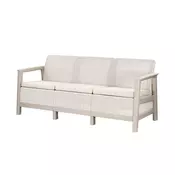Scandi linea 3-sedežni vrtni kavč pebble grey-beige