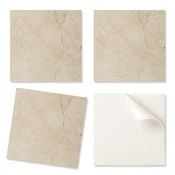 shumee Paket PVC ploščic z vzorcem, samolepilne za spalnico, eleganten marmorni vzorec 20x20x20 cm