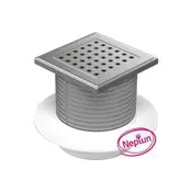 Enpro Talni odtok Floor drain lower NEPTUN D 50 mm, collar, stainless steel grid GATE