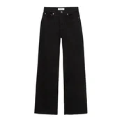 Pull&Bear Kavbojke črn denim