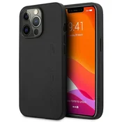 Ovitek AMG AMHCP14XDOLBK za iPhone 14 Pro Max 6.7 usnjeni črn