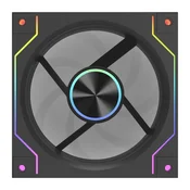 darkFlash TemnaFlash DM20 LINE Hladilni Ventilator (Črna)