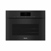 DGC 7840 HCX Pro OBSW Kompaktna kombinirana parna pečica Miele Obsidian črna