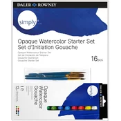Daler Rowney Simply Set akvarelnih barv 12 x 12 ml