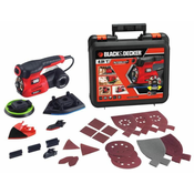 shumee BLACK+DECKER VEČFUNKCIONALNI OSCILACIJSKI BRUSILNIK 220W KA280K